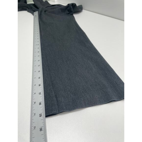 NY & Co Stretch Dress Career Pants Trouser Straight Leg Gray Womens 12 Y2K - Picture 9 of 9